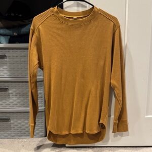 Uniqlo Waffle Long Sleeve Shirt